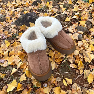 Sheepskin boots