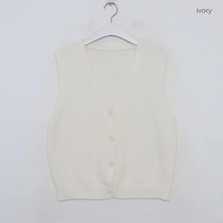 Daily Layered Vest Cardigan