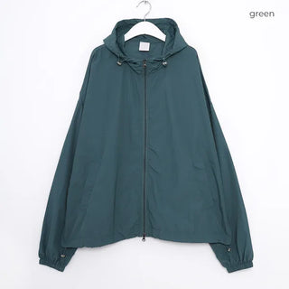 Hooded windbreaker