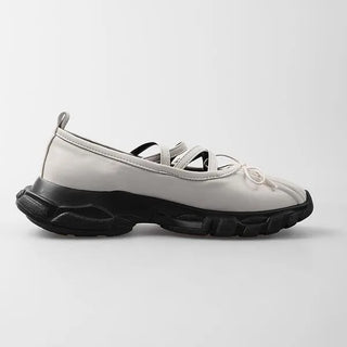 Ribbon strap sneakers