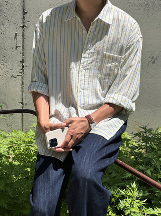 Renault Pinstripe Shirt