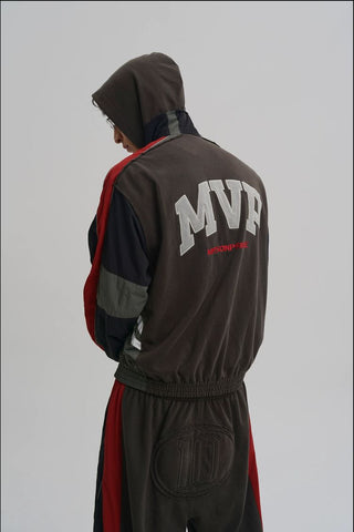 [MASONPRINCE] Deconstructed Patchwork Tracksuit