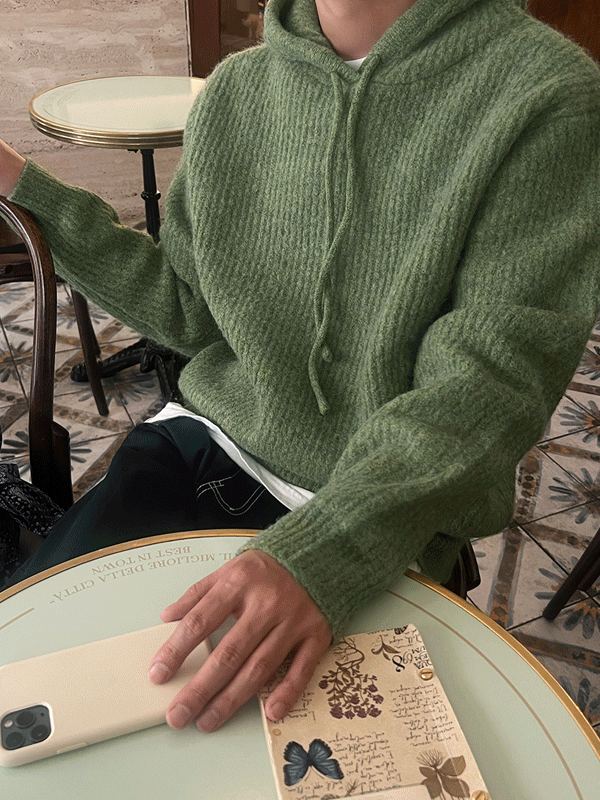 Mellow Recycle Knit Hoodie