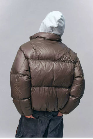 [Monterest] 800FP Duck Down Stand Collar Puffer Jacket