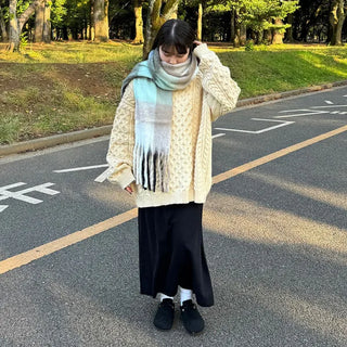 Oversized Cable Knit