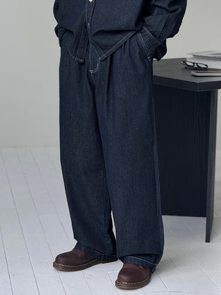 Thomas Raw Denim Shirt