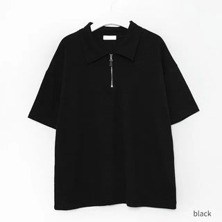 wood half zip-up sweatshirts