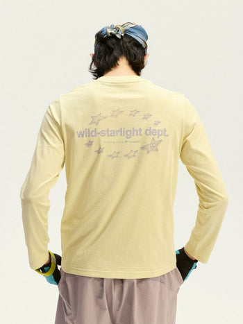 [Monterest] Quick-Dry Star Print Long Sleeve Tee