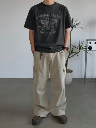 GENERAL Eagle Pigment  T-shirt