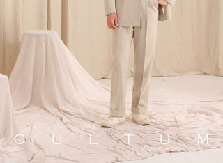 [CULTUM] Italian Peak Lapel Double-Breasted Suit