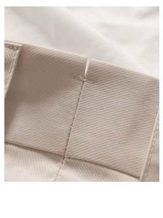 [CULTUM] Relaxed Washable Pleated Trousers