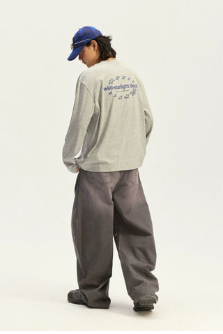 [Monterest] Quick-Dry Star Print Long Sleeve Tee