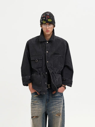 [MASONPRINCE] Washed Cotton Work Jacket