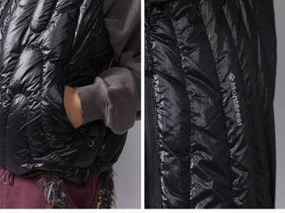 [Monterest] Irregular Quilted Down Vest