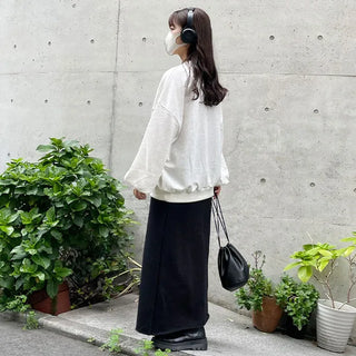 Simple retro bucket bag