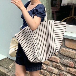 Striped Big Bag