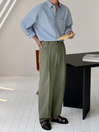 Cohen Seersucker Stripe Shirt