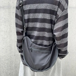 Nylon round cross bag