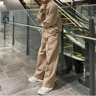 Wide Banding Pants