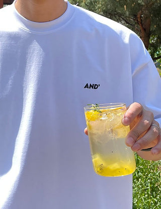 AND. Printed Oversized Short Sleeve T-shirt (4 colors)