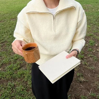 Soft Half-Zip Sweater