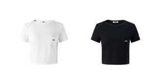[NOTAWEAR] Envelope Collar Cotton T-Shirt
