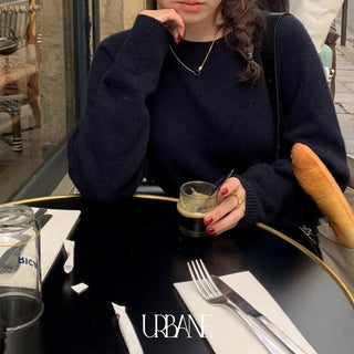 Marche Loose Fit Round Knit