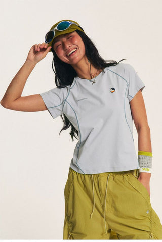 [Monterest x TTTM] Quick-Dry Sports Tee with Contrast Stitch