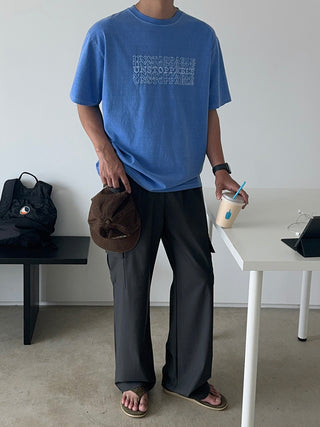 Week Ice Cargo Elastic Waist Pants