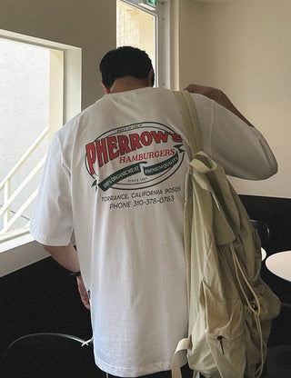PHERROW Oversized Short Sleeve T-shirt (3 colors)
