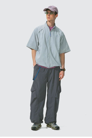 [Monterest] Stand Collar Breathable Zip-Up Jacket