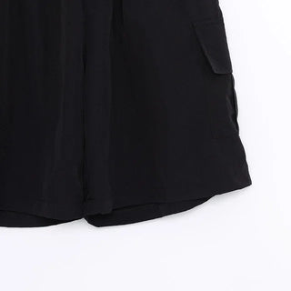 nylon cargo half pants