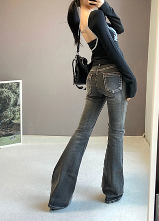 BETTY LOWRISE BOOTSCUT PANTS