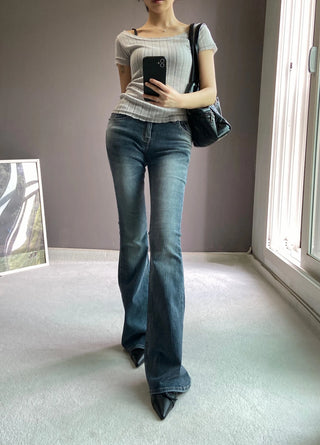 GREAT LOW BOOTSCUT PANTS