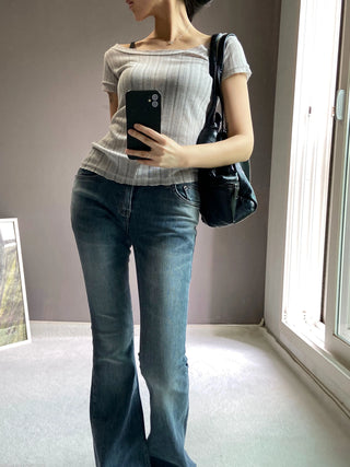 GREAT LOW BOOTSCUT PANTS