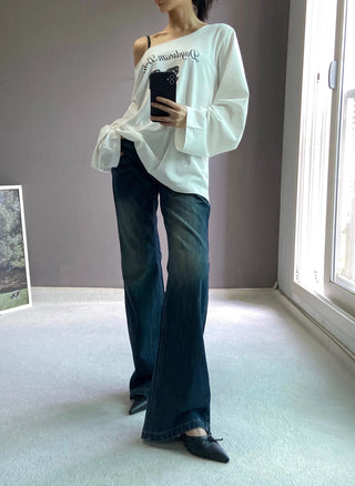 DEEP LOW BOOTSCUT PANTS