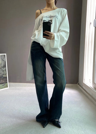 DEEP LOW BOOTSCUT PANTS