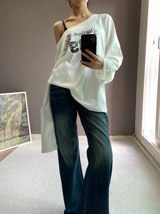DEEP LOW BOOTSCUT PANTS