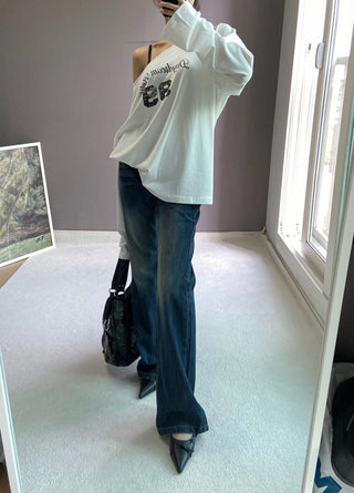 DEEP LOW BOOTSCUT PANTS
