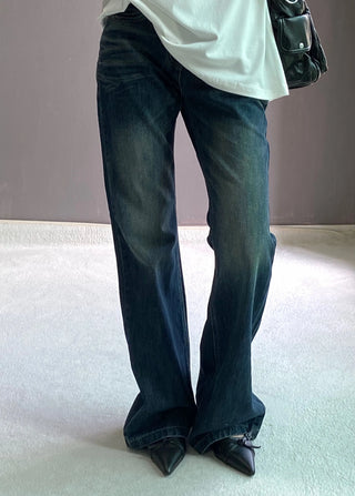 DEEP LOW BOOTSCUT PANTS