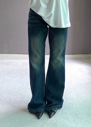 DEEP LOW BOOTSCUT PANTS