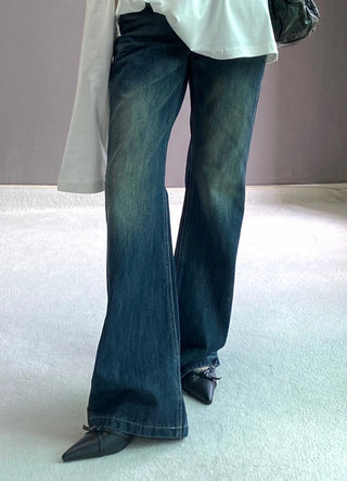 DEEP LOW BOOTSCUT PANTS