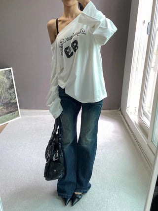 DEEP LOW BOOTSCUT PANTS