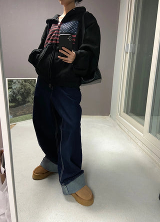 AMERICA HOOD ZIPUP