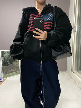 AMERICA HOOD ZIPUP