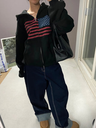 AMERICA HOOD ZIPUP