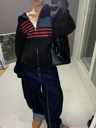 AMERICA HOOD ZIPUP