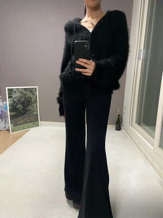 SNOW HOOD CARDIGAN