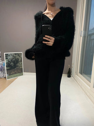 SNOW HOOD CARDIGAN