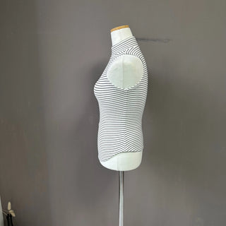 STRIPED POLAR SLEEVELESS